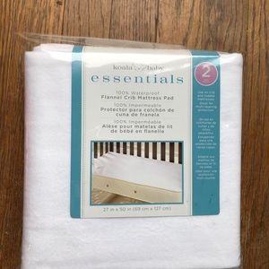 Crib mattress pad